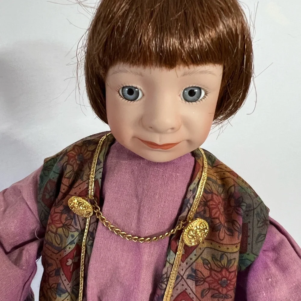 Vintage Ashton Drake Porcelain Doll Prince King Lot of 2 Dolls 12